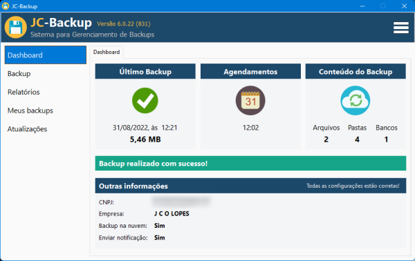 Programa JC-Backup
